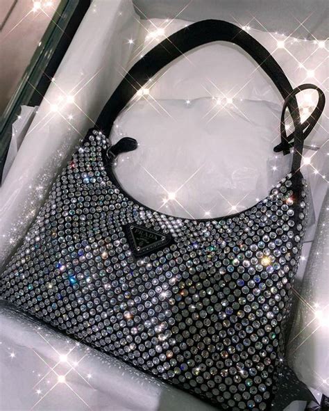 prada glitter bag|prada sparkly bag.